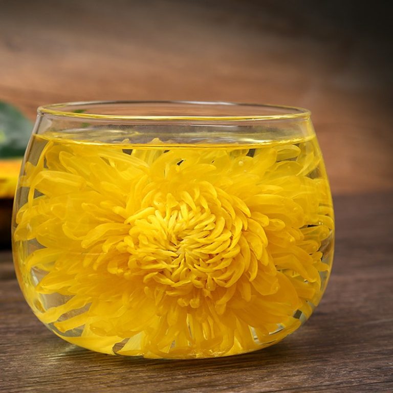 how to make chrysanthemum tea from fresh flowers