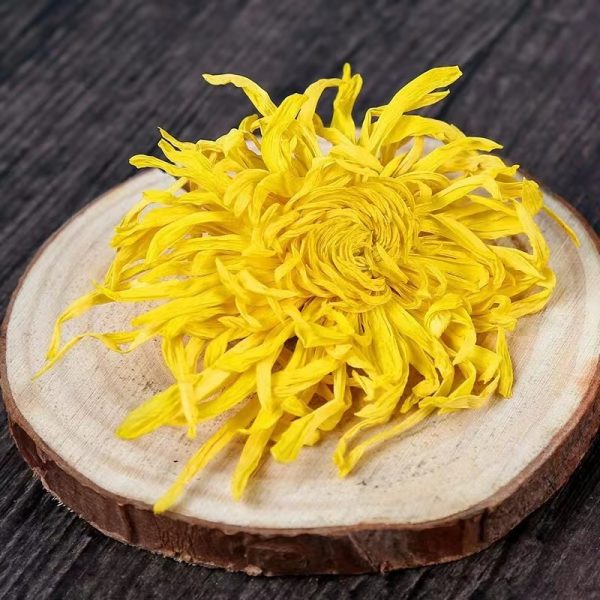 Golden silk chrysanthemum